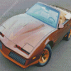 Brown Pontiac Trans Am Diamond Painting