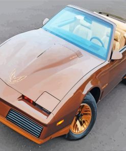 Brown Pontiac Trans Am Diamond Painting