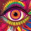 Colorful Eye Diamond Painting