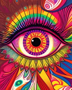 Colorful Eye Diamond Painting