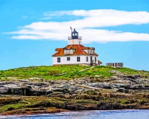 Cool Lighthouse Acadian Diamond Painting