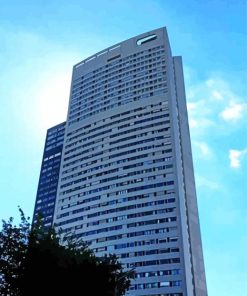 Pisces Tower In Courbevoie France Diamond Painting
