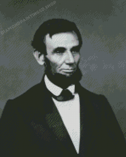 Abraham Lincoln Diamond Painting