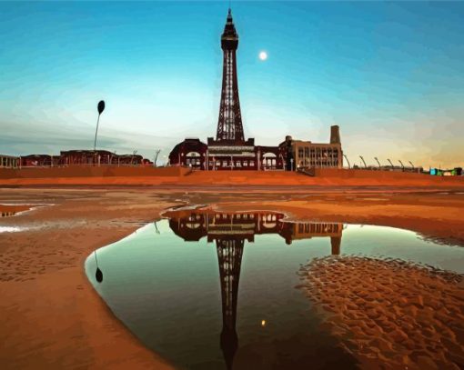 Blackpool Tower Diamond Painting