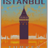 Istanbul Galata Tower Diamond Painting