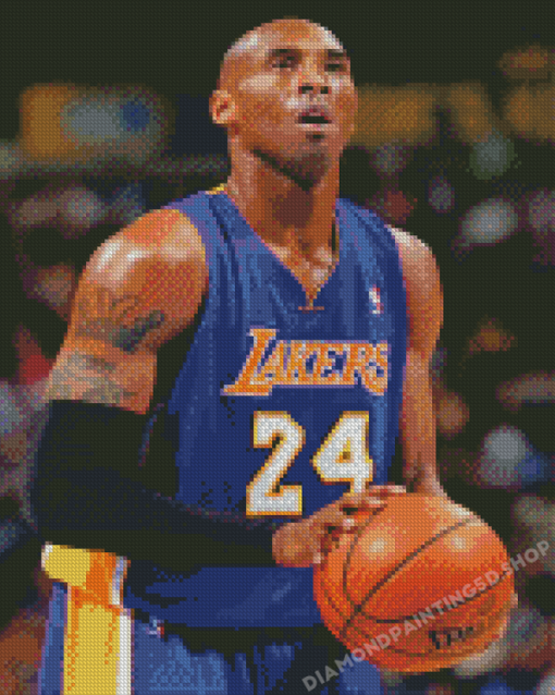 Kobe Bean Bryant Diamond Painting