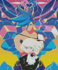 Lio Fotia And Galo Promare Characters Diamond Painting