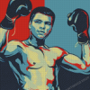 Muhammad Ali Boxer Diamond Painting