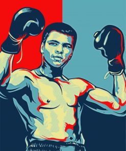 Muhammad Ali Boxer Diamond Painting