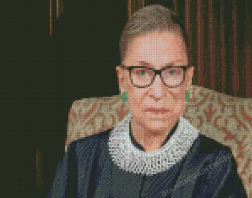 Joan Ruth Bader Ginsburg Diamond Painting