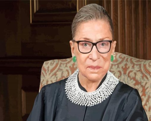 Joan Ruth Bader Ginsburg Diamond Painting