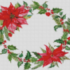 Floral Christmas Wreath Diamond Painting