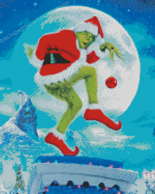 Grinch Christmas Diamond Painting