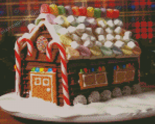 Candy House Diamond Painting