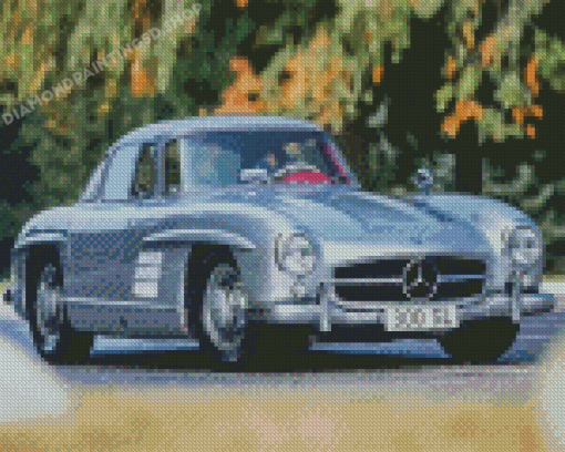 Mercedes Benz Roadster Diamond Painting