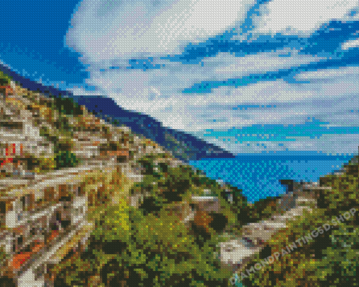 Amalfi Coast Diamond Painting