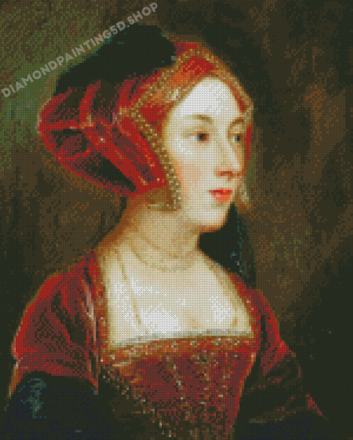 Queen Anne Boleyn Diamond Painting