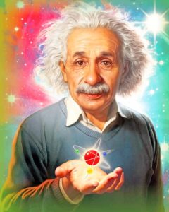 Albert Einstein Diamond Painting