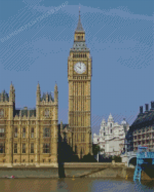 Big Ben Tower Diamond Painting