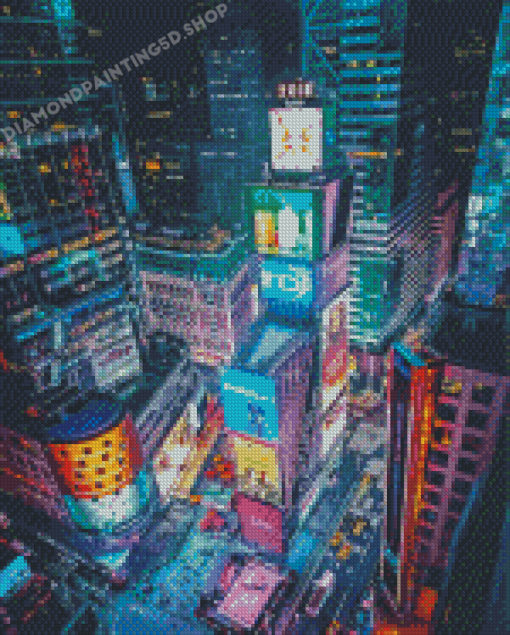 Times Square NYC Diamond Painting