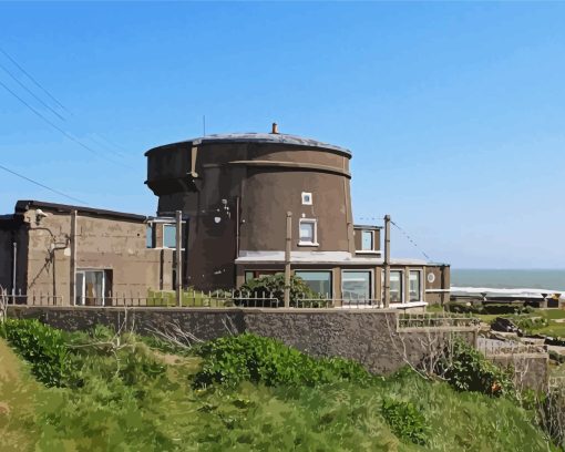 Iconic Martello Tower Diamond Painting