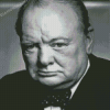 Winston Churchill Stateman Diamond Painting