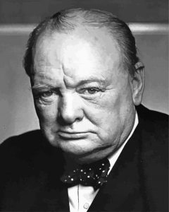 Winston Churchill Stateman Diamond Painting