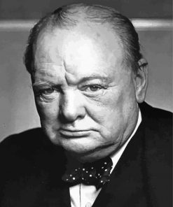 Winston Churchill Stateman Diamond Painting