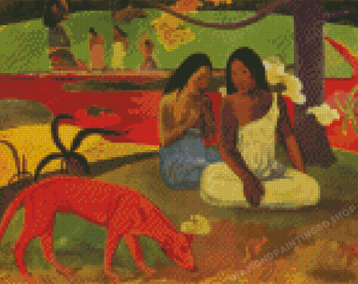 Arearea By Paul Gauguin Diamond Painting