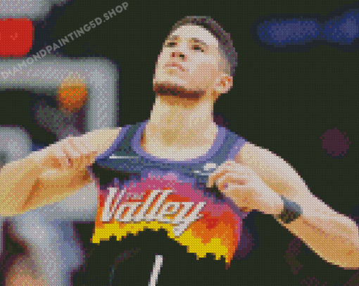 Devin Booker Diamond Painting