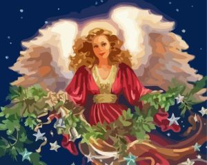 Christmas Angel Diamond Painting