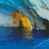 Blue Cave Greece Diamond Painting