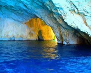 Blue Cave Greece Diamond Painting