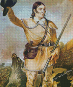 Davy Crockett Diamond Painting