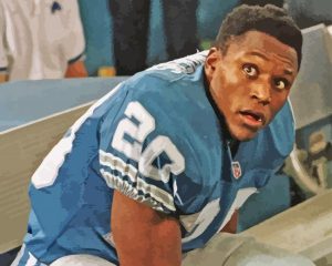 Aesthetic Barry Sanders Diamond Painting