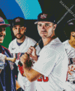Baseball Team USA Diamond Painting