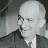 Black And White Louis De Funes Diamond Painting