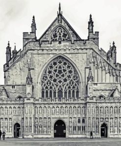 Exeter Cathedral United Kingdom Diamond Painting