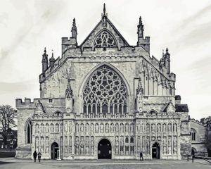 Exeter Cathedral United Kingdom Diamond Painting