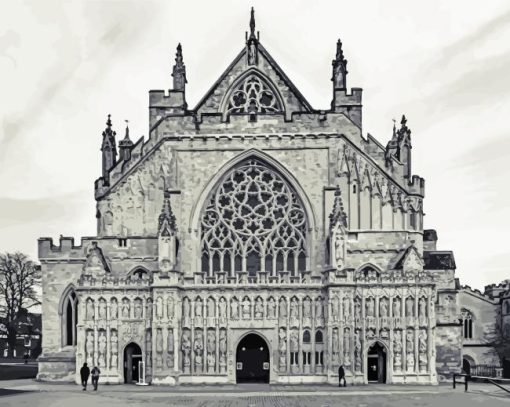 Exeter Cathedral United Kingdom Diamond Painting