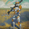 Star Wars Commander Cody Diamond Painting