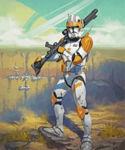 Star Wars Commander Cody Diamond Painting