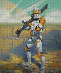 Star Wars Commander Cody Diamond Painting