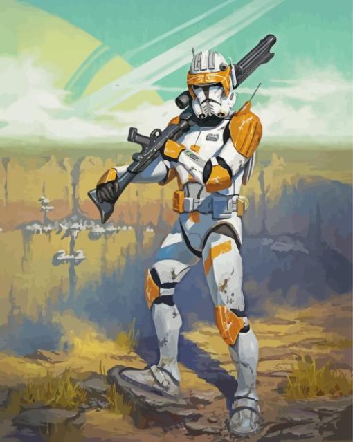 Star Wars Commander Cody Diamond Painting