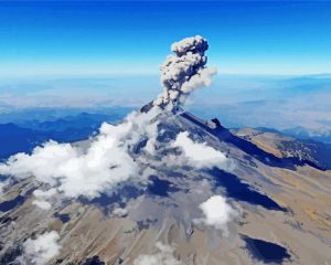 Stratovolcano Popocatepetl Mexico Diamond Painting