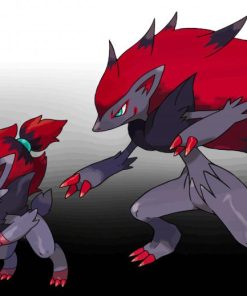 Zorua Evolution Diamond Painting