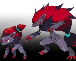 Zorua Evolution Diamond Painting