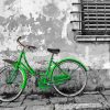Aesthetic Green Bike Diamond Painting