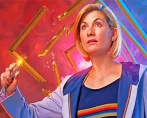 13th Doctor Diamond Painting