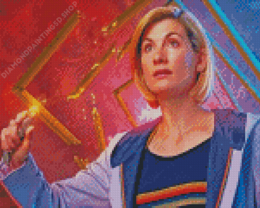 13th Doctor Diamond Painting